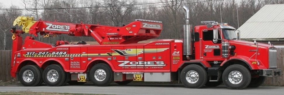Towing Company Zionsville Indiana 317-247-8484